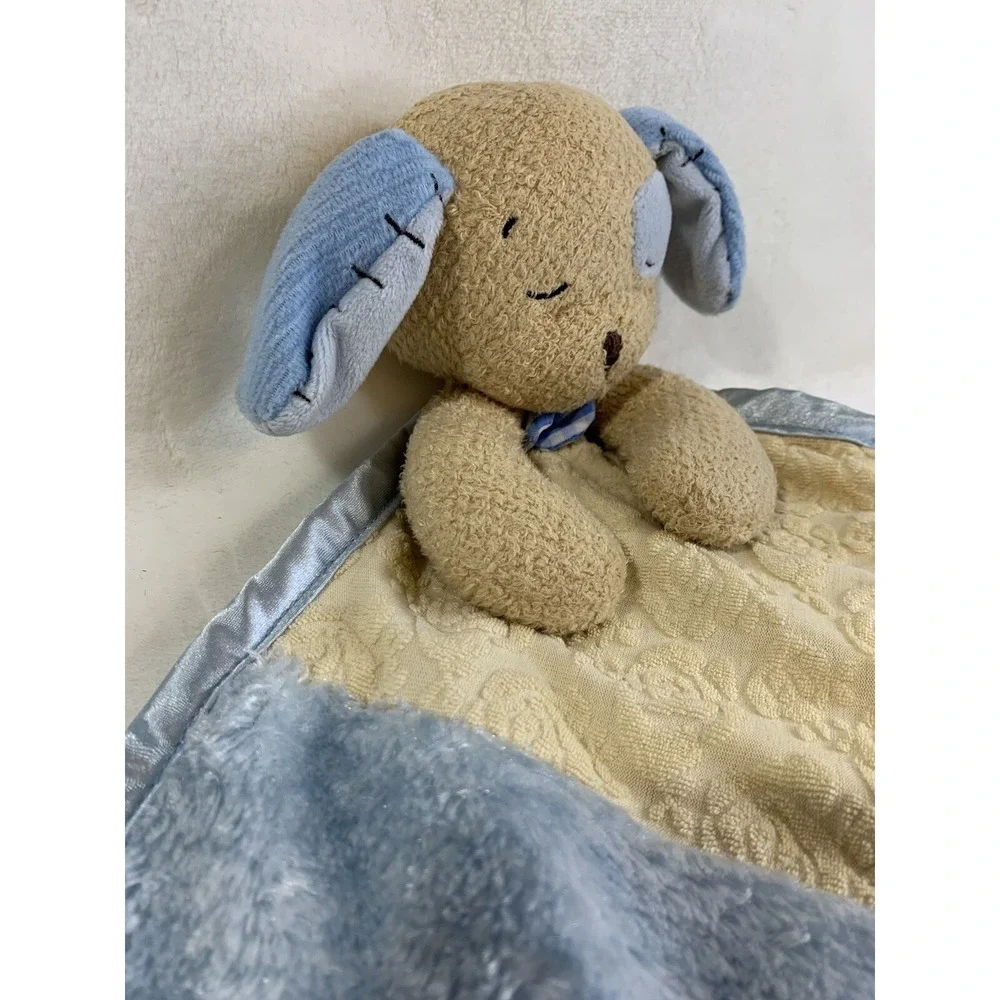 Kids II Baby Dog Puppy Plush Lovey Security Blanket Bedtime Prayer Praying Satin